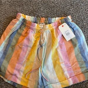 Billabong Women's Multicolor Striped Shorts